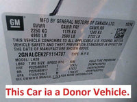 2015 CHEVROLET EQUINOX Air SRS Safety Bag Control Module Code 13589410