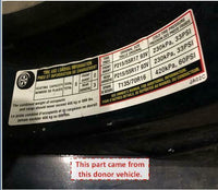 2007 NISSAN ALTIMA Rear 3rd Stop Brake Light Lamp Avoidance