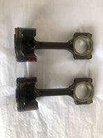 2016 NISSAN VERSA Engine Piston w/ Connecting Rod Assembly 2 Pcs. 64K Miles M