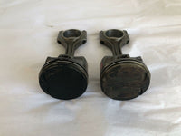 1997 - 1998 BMW 528I Two Engine Piston With Connecting Rod Assembly 2.8L A/T G