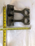 1997 - 1998 BMW 528I Two Engine Piston With Connecting Rod Assembly 2.8L A/T G
