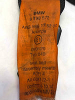 1998 BMW 528I FRONT RIGHT PASSENGER SEAT BELT SEATBELT P/N 8198572 M