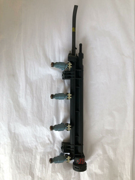 2003 HYUNDAI SANTA FE Engine Fuel Gas Injection Rail With Injectors 2.4L G