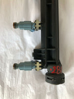 2003 HYUNDAI SANTA FE Engine Fuel Gas Injection Rail With Injectors 2.4L G