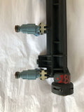 2003 HYUNDAI SANTA FE Engine Fuel Gas Injection Rail With Injectors 2.4L G
