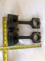 2002 - 2004 HYUNDAI SANTA FE Two Engine Piston With Connecting Rod Assembly G