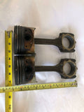 2002 - 2004 HYUNDAI SANTA FE Two Engine Piston With Connecting Rod Assembly G