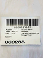 2013 MAZDA CX5 Air Duct Intake Tube Hose Pipe Code PE01 13 221 G