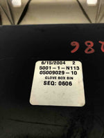 2005 DODGE CARAVAN Glove Box Storage Bin Dashboard Right Side P/N 05009029-10 M