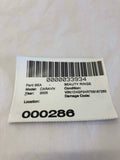 2005 DODGE CARAVAN Rear Roof Mounted AC Temperature Control G