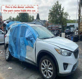 2013 MAZDA CX5 Rear Back Vent Glass Window green tint Left Side LH G