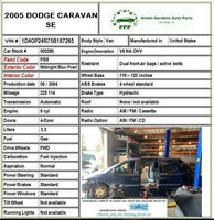 2005 DODGE CARAVAN Emergency Warning Flasher Hazard Relay Switch 05134629AA G