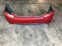 2015 - 2019 NISSAN VERSA 1.6L Sedan Bumper Cover - Rear Paint Code NAH Red OEM M