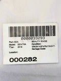 2013 - 2019 NISSAN SENTRA Rear Back Door Glass Window Right Passenger Side RH G