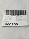 2005 DODGE CARAVAN Rear License Plate Filler Panel Moulding 04857231AE G