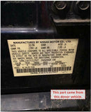 2007 NISSAN ALTIMA Ignition Coil 2 Pcs. 3.5L 6 Cylinder P/N 22448 JA10A 6808 G