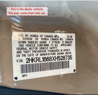 1999 HONDA ODYSSEY 3.5L Power Steering Pump Bottle Tank Reservoir M