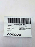 2010 VW TIGUAN Rear Back Seatbelt Lap & Shoulder Belt Passenger Right Side RH G