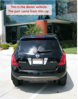 2003 - 2005 NISSAN MURANO Left Tail Light Lamp Assembly Quarter Panel Mounted LH