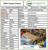 1999 HONDA ODYSSEY Overhead Rear Roof Dome Map Interior Light with Air Vent Left