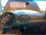 1999 HONDA ODYSSEY Overhead Rear Roof Dome Map Interior Light with Air Vent Left