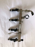 2015 CHEVROLET CRUZE Engine Fuel Gas Injection Rail With Injectors 55565971 G