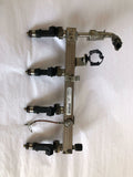 2015 CHEVROLET CRUZE Engine Fuel Gas Injection Rail With Injectors 55565971 G