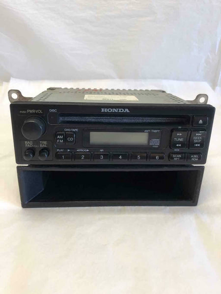 1999 HONDA ODYSSEY Radio AM-FM-CD Face plate With CD Changer G