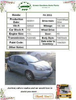 2011 HONDA FIT Engine Oil Pickup Tube 1.5L Hatchback G