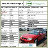 2002 MAZDA PROTEGE Front Turn Signal Lever Indicator Switch Control G