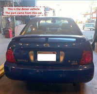 2000 - 2006 NISSAN SENTRA Rear Back Door Glass Window Right Passenger Side RH G