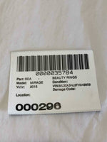 2014 - 2015 MITSUBISHI MIRAGE Front Door Outside Door Handle Right Side RH G