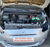 2015 MITSUBISHI MIRAGE Steering Column Intermediate Steering Shaft 1.2L A/T G