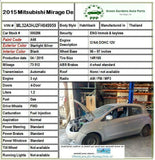 2014 - 2015 MITSUBISHI MIRAGE Steering Column Floor Shifter Automatic Trans. G
