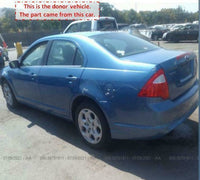 2010 FORD FUSION Rear Trunk Assembly w/o Spoiler; w/o Rear View Camera G