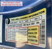2010 - 2012 FORD FUSION Air Conditioner AC Liquid Line Hose Pipe 126K Miles M