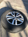 2010 VOLKSWAGEN TIGUAN Wheel Rim and Tire Alloy 5 Double Spoke 215/65R16