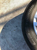 2010 VOLKSWAGEN TIGUAN Wheel Rim and Tire Alloy 5 Double Spoke 225/65R16