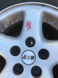 1999 JEEP CHEROKEE Wheel Rim and Tire 15x7 Aluminum 5 Spoke P225/70R15