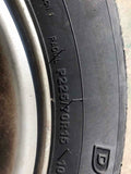 1999 JEEP CHEROKEE Wheel Rim and Tire 15x7 Aluminum 5 Spoke P225/70R15
