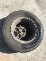 1999 JEEP CHEROKEE Wheel Rim and Tire 15x7 Aluminum 5 Spoke P225/70R15