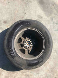 1999 JEEP CHEROKEE Wheel Rim and Tire 15x7 Aluminum 5 Spoke P225/70R15 G