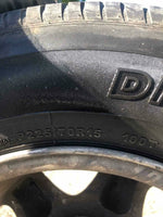 1999 JEEP CHEROKEE Wheel Rim and Tire 15x7 Aluminum 5 Spoke P225/70R15