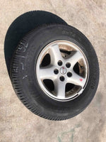 1999 JEEP CHEROKEE Wheel Rim and Tire 15x7 Aluminum 5 Spoke P225/70R15
