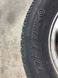 1999 JEEP CHEROKEE Wheel Rim and Tire 15x7 Aluminum 5 Spoke P225/70R15