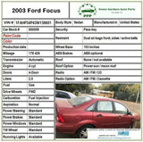 2003 FORD FOCUS 2.0L Air Conditioning A/C Condenser 178K Miles Fit 2000 - 2005 M