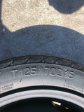 2003 HYUNDAI SONATA Temporary Emergency Spare Tire 15x4 (spare) T125/70D15