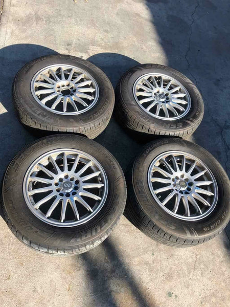 1999 CHRYSLER TOWN CNTRY Wheel Rim & Tire 16x6-1/2 Aluminum 225/60R16 G