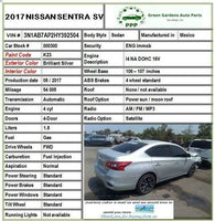 2017 NISSAN SENTRA Temporary Emergency Spare Tire 16x4 T125/70D16 G