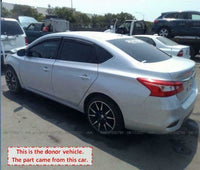 2017 NISSAN SENTRA Temporary Emergency Spare Tire 16x4 T125/70D16 G